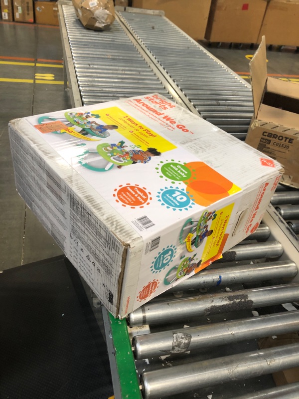 Photo 1 of Bright Starts Around We Go 2-in-1 Walk-Around Activity Center & Table, Tropic Cool
