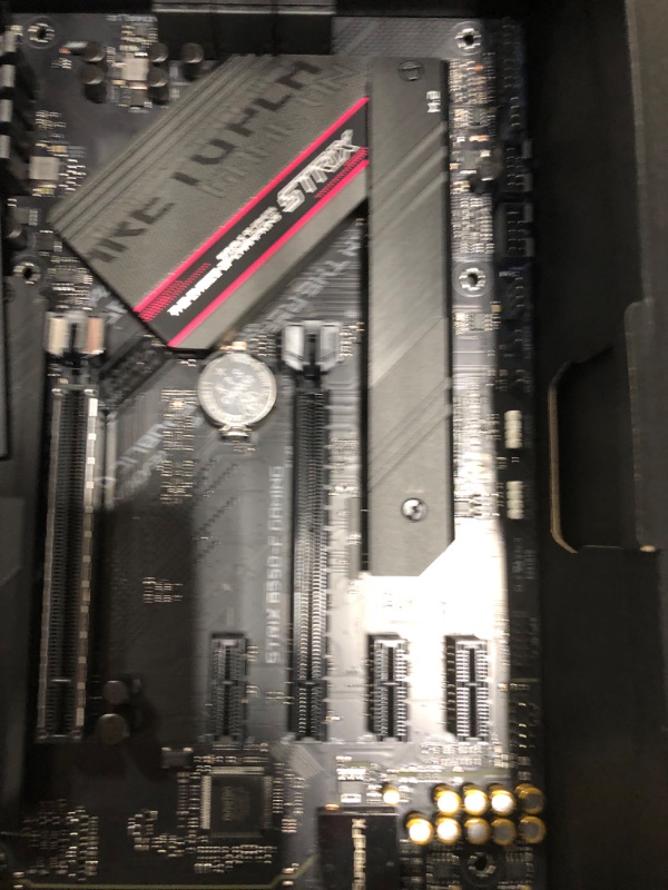 Photo 1 of ASUS ROG Strix B550-F Gaming AMD AM4 Zen 3 Ryzen 5000 & 3rd Gen Ryzen ATX Gaming Motherboard & ROG Strix 1000W Gold PSU, Power Supply ROG STRIX B550-F GAMING MB + Power Supply