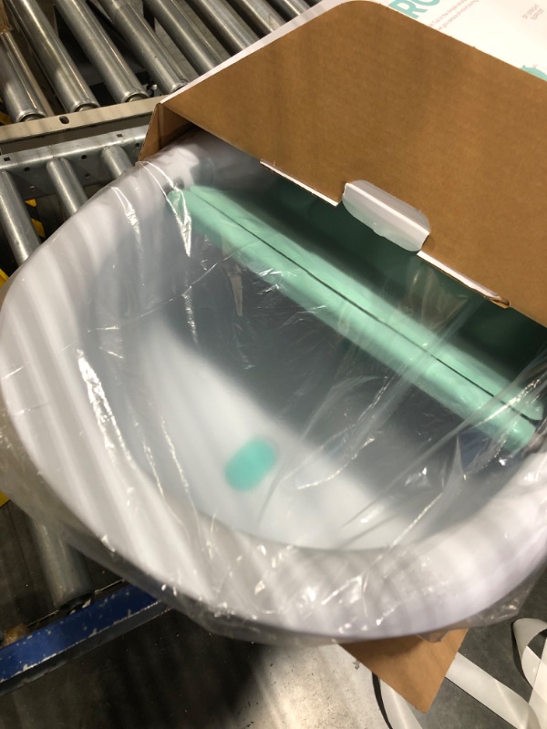 Photo 1 of 4-in-1 Grow-with-Me Bath Tub by Frida Baby Transforms Infant Bathtub to Toddler Bath Seat with Backrest for Assisted Sitting in Tub