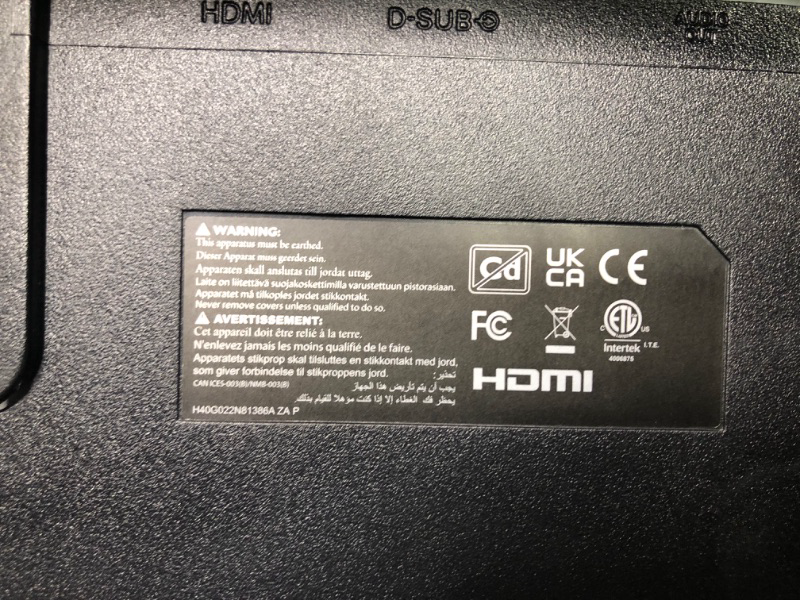 Photo 1 of PHILIPS Computer Monitors 22 inch Class Thin Full HD (1920 x 1080) 75Hz Monitor, VESA, HDMI & VGA Port, 4 Year Advance Replacement Warranty, 221V8LN 22" Class Full HD | VA