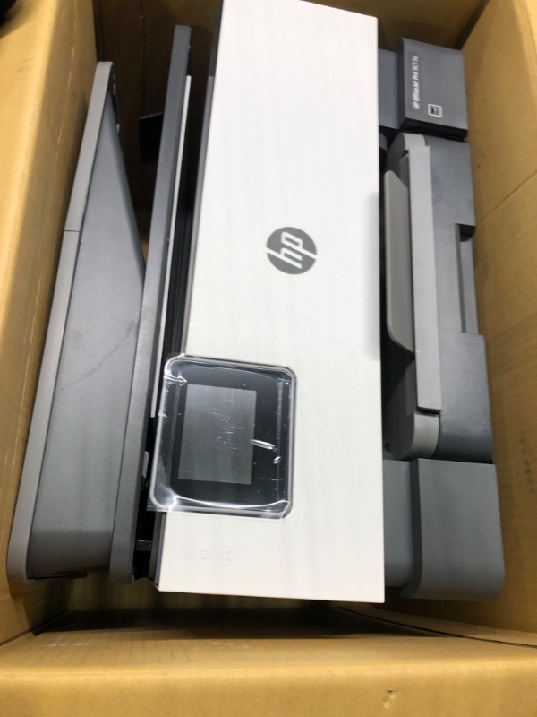 Photo 3 of HP OfficeJet Pro 9015e Wireless Color All-in-One Printer with bonus 6 months Instant ink with HP+ (1G5L3A),Gray