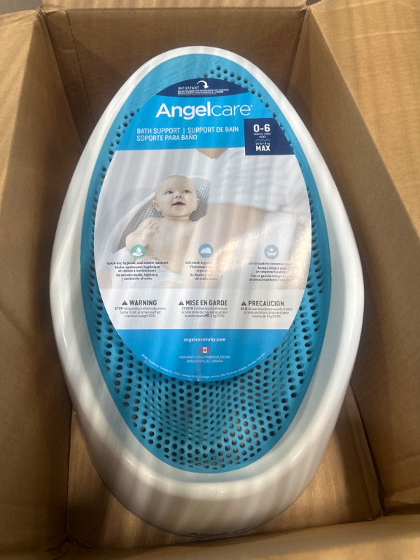 Photo 2 of Angelcare Baby Bath Support (Aqua) | Ideal for Babies Less than 6 Months Old