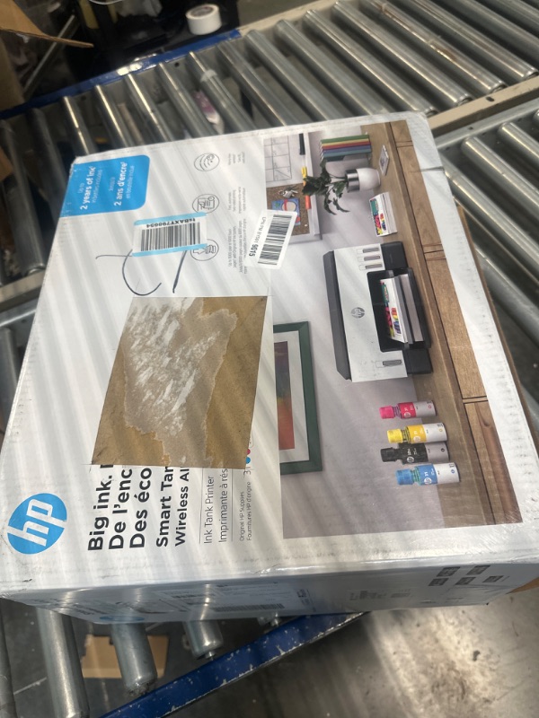 Photo 1 of HP Smart -Tank 6001 Wireless All-in-One Cartridge-free Ink Printer, up to 2 years of ink included, mobile print, scan, copy (2H0B9A)