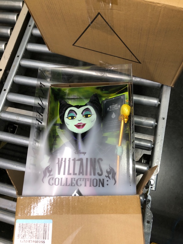 Photo 1 of Disney Villains Collection: Maleficent Plush, 13-inch Collectible Plush Doll, Officially Licensed Kids Toys for Ages 3 Up, Amazon Exclusive