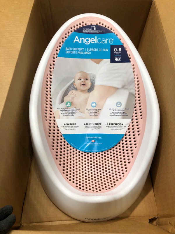 Photo 3 of Angelcare Baby Bath Support (Pink) | Ideal for Babies Less than 6 Months Old