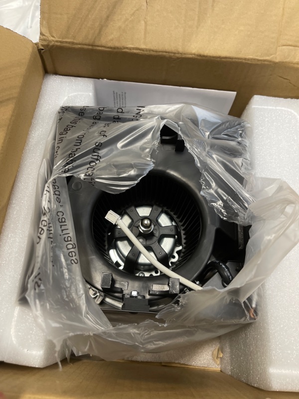 Photo 1 of VEVOR Bathroom Exhaust Fan, 80 CFM High-Efficiency Ventilation, 1.5sones Low Noise Operation All-Copper Motor, Remote Control, Energy-Saving Bathroom Ceiling Fan For Various Ceilings