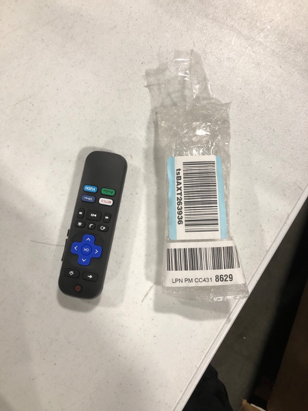 Photo 2 of EWO'S Remote Control Compatible for Hisense-TCL-Onn-Sharp-Roku TV Remote Replacement, with Buttons for Netflix, Disney, Hulu, VUDU