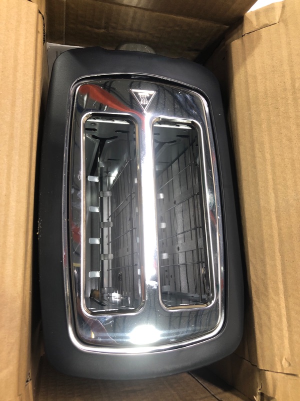 Photo 1 of 2-Slice Slot Toaster, 9 Bread Settings with LCD screen, 1.5" Extra-Wide Slots, Black
