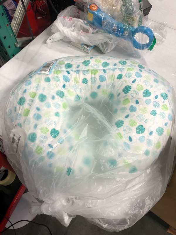 Photo 3 of Dr. Brown's Breastfeeding Pillow with Removable Cover for Nursing Mothers, Machine Washable, Cotton Blend, Green Breastfeeding Pillow, Green