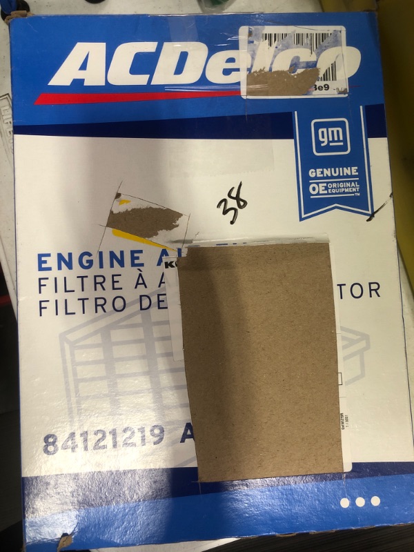 Photo 2 of ACDelco GM Original Equipment A3244C Air Filter