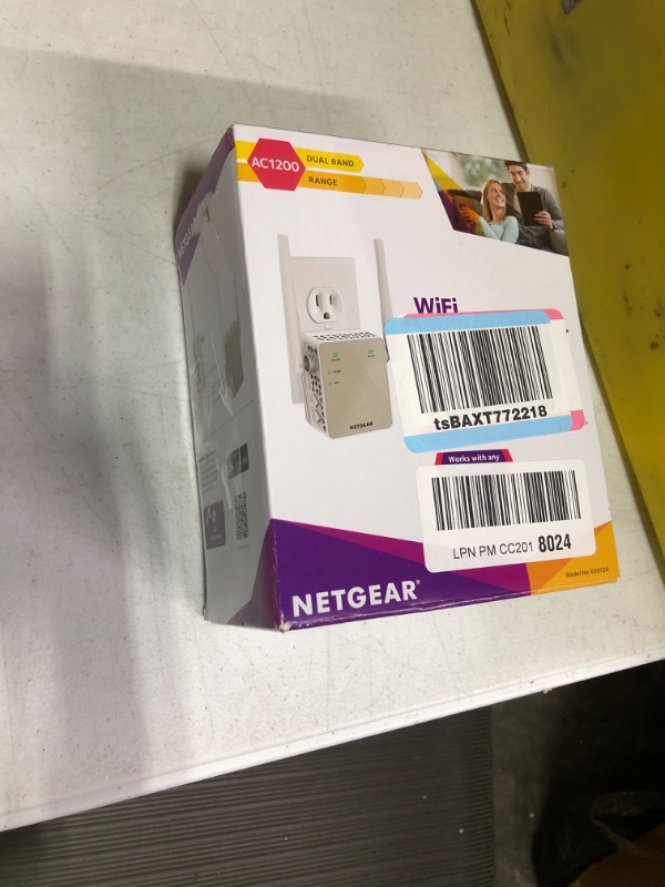 Photo 2 of NETGEAR Wi-Fi Range Extender EX6120 - Coverage Up to 1500 Sq Ft and 25 Devices with AC1200 Dual Band Wireless Signal Booster & Repeater (Up to 1200Mbps Speed), and Compact Wall Plug Design WiFi Extender AC1200