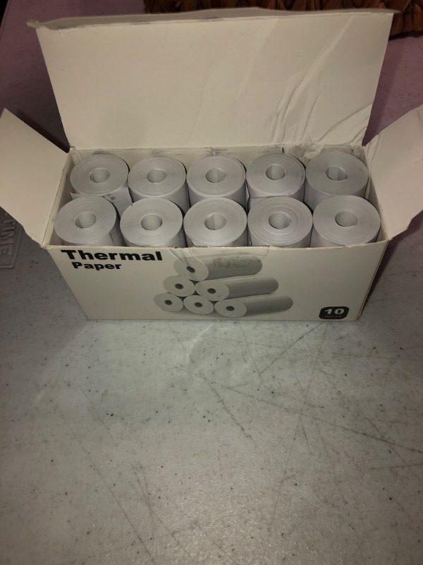 Photo 3 of Dylanto Printing Paper, Printing Camera Refill Thermal Paper 10 Rolls, BPA Free