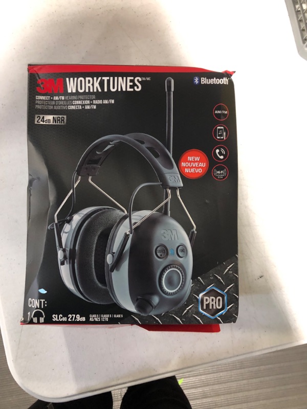 Photo 2 of 3M WorkTunes Wireless Hearing Protector with Bluetooth Technology