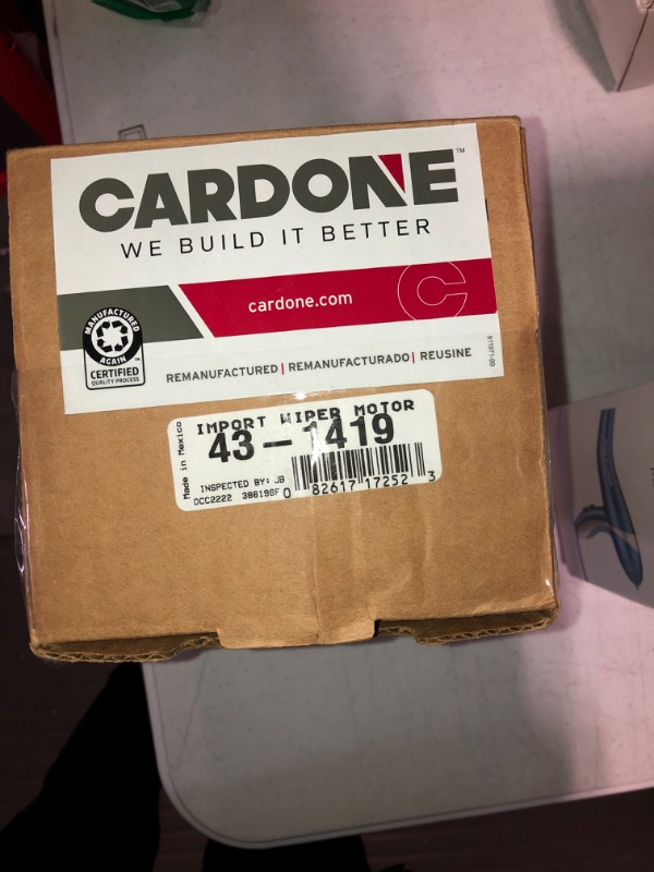 Photo 1 of Cardone 43-1419 Remanufactured Import Wiper Motor (Renewed)