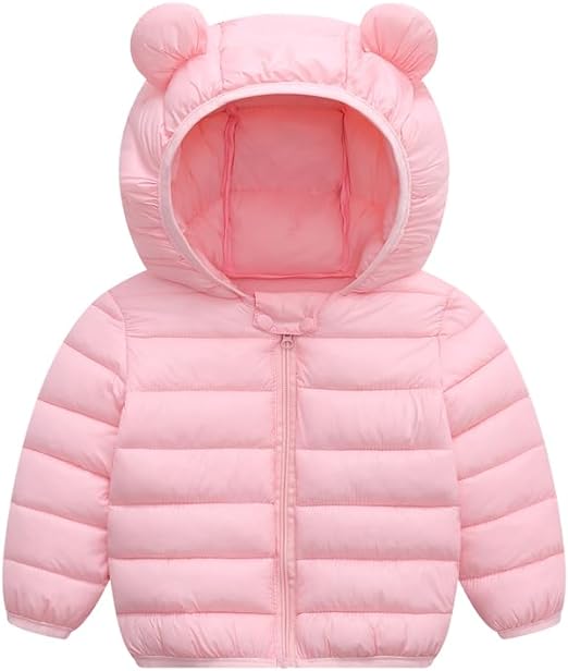 Photo 1 of Baby Girls Boys Winter Coats for Toddlers Lightweight Puffer Jacket Kids Down Alternative Outerwear