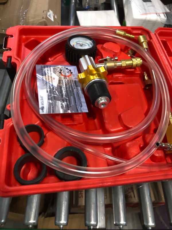 Photo 1 of Engine Cooling System Vacuum Purge & Refill Kit Set Universal Pro Tools