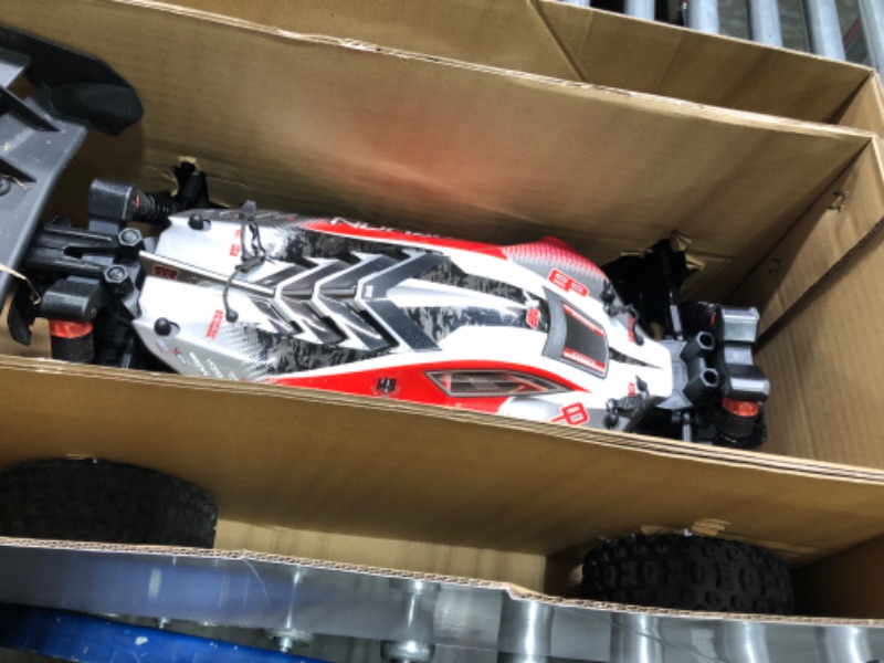 Photo 4 of ARRMA 1/8 Typhon 4X4 V3 3S BLX Brushless Buggy RC Truck RTR (Transmitter and Receiver Included, Batteries and Charger Required), Red, ARA4306V3
