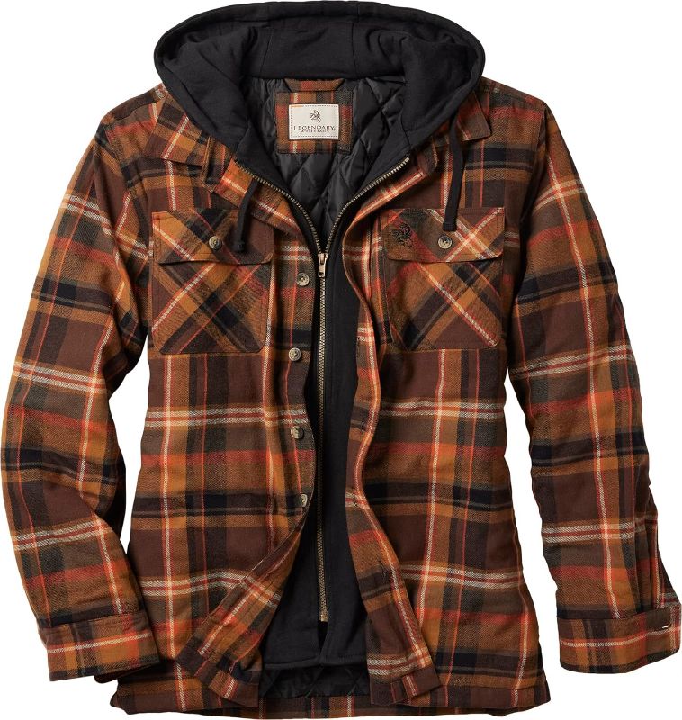 Photo 1 of Legendary Whitetails Men's Maplewood Hooded Shirt Jacket