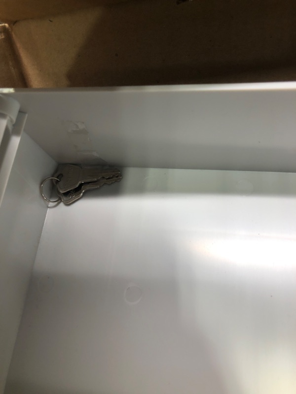 Photo 1 of SentrySafe Plastic Locking Drawer for SFW205 Fireproof and Waterproof Safes, Multi-Positional Safe Shelf Accessory for 1.6 and 2.0 Cubic Foot Safes, 915 1 Count (Pack of 1) Locking Drawer