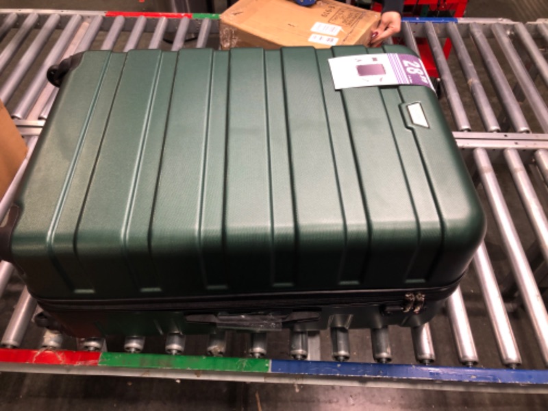 Photo 3 of 
Coolife Luggage 3 Piece Set Suitcase Spinner Hardshell Lightweight TSA Lock (dark green3)