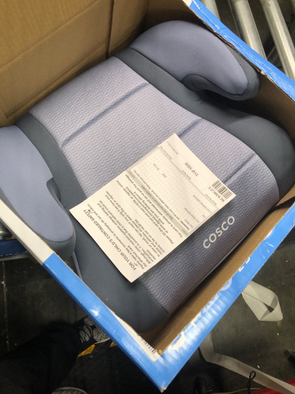 Photo 3 of Cosco Topside Booster Car Seat, Extra-Plush pad, Organic Waves