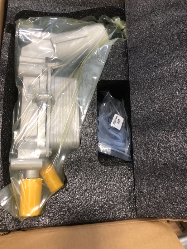 Photo 1 of Aluminum Engine Oil Cooler with Filter Housing Adapter Sensor Assembly Compatible With 2017-2018
