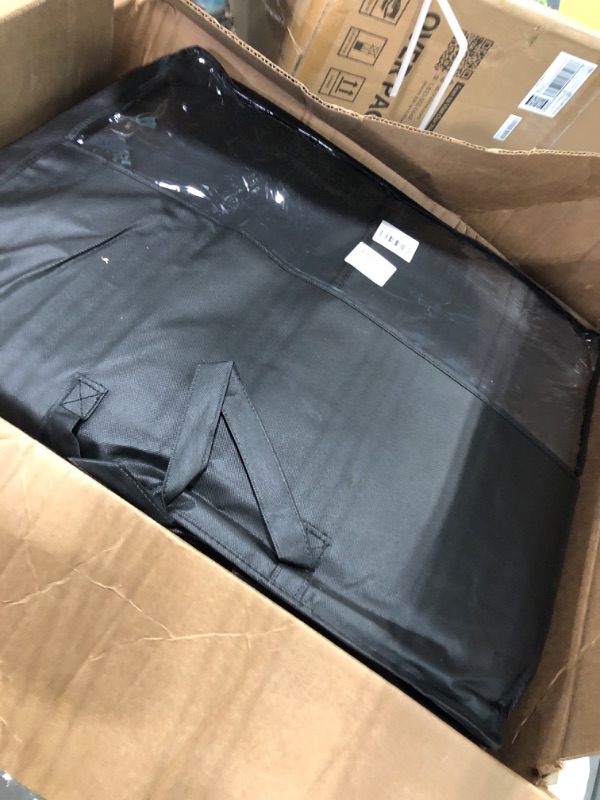 Photo 1 of Coverado Car Seat Covers Full Set, Dodge RAM Seat Cover Waterproof Leather Protector Fit 2009-2023 1500 2010-2023 2500 3500 Truck Pickup CrewCab with Curved Back Bench, Black Black FullSet