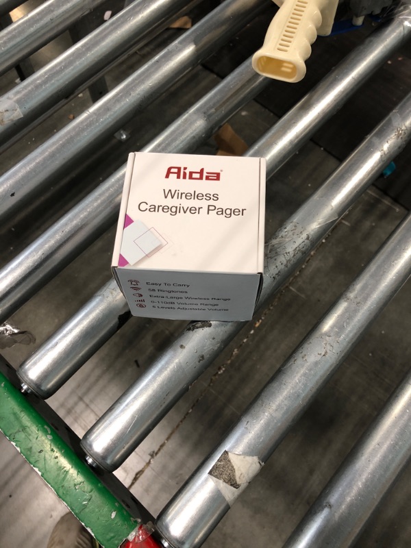 Photo 2 of AIDA Wireless Caregiver Pager, 2 SOS Call Buttons/1 Plug-in Receiver, 600 feet Range, 58 Chimes, 5 levels and up to 110dB Volume, for Home Pager Nurse Call Seniors Elderly Patients Children Emergency
