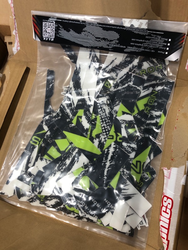Photo 1 of Kungfu Graphics Decal Kit for Surron Sur-Ron Light Bee X LBX, for Segway X160 X260, with DNM Fork Off-road Motorcycle Dirt eBike, SRX17N030-KO Light Bee X (with DNM fork) Srx17n030-ko
