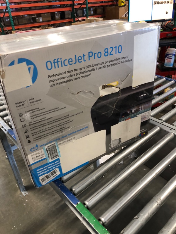 Photo 2 of HP OfficeJet Pro 8210 Wireless Color Printer (D9L64A) with and Instant Ink $5 Prepaid Code Printer + Instant Ink