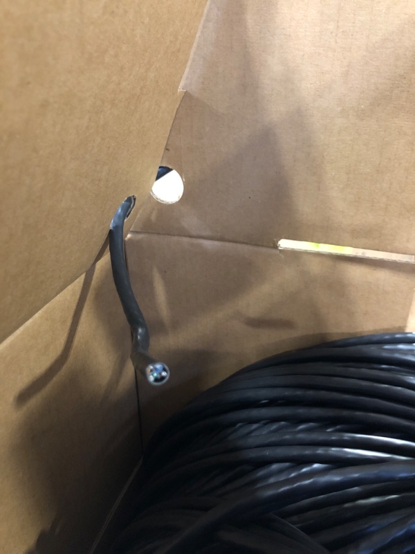 Photo 4 of CAT6 Plenum (CMP) Cable 1000FT | Network Analyzer Test Passed | 23AWG 4Pair, Solid 550MHz Network Cable 10Gigabit UTP, Available in Blue, White, Green, Gray, Black, Red & Yellow Color (Black)