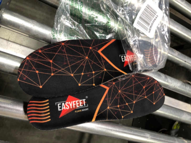 Photo 1 of Sport Athletic Shoe Insoles Men Women - Ideal for Active Sports Walking Running Training Hiking Hockey - Extra Shock Absorption Inserts - Orthotic Comfort Insoles for Sneakers Running Shoes*unknown size ** 

