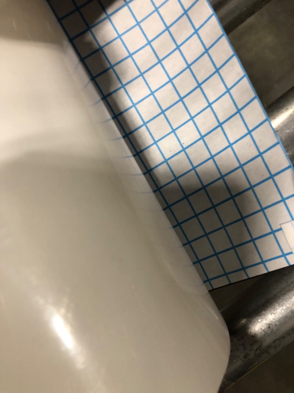 View 5 of Transfer Tape for Vinyl 12" x 50 FT with Blue Alignment Grid Medium Tack for Adhesive Vinyl Signs, Application Clear with Grid Contact Paper Roll for Silhouette Cameo, Decals, Stickers, Windows 12"x50 Feet, Blue Grid