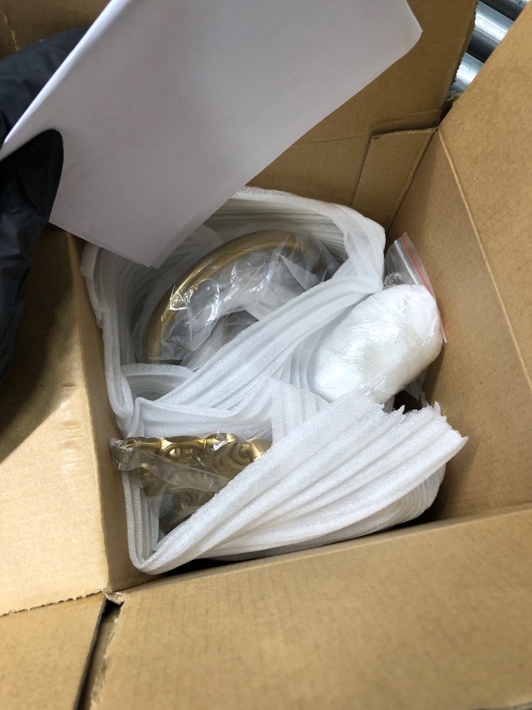 Photo 4 of ** Missing LED lights ** Fetason Hardwired Gold Wall Sconce Wall Lighting Set of 2 Vintage Crystal Wall Light Fixture Bathroom Light Fixture Wall Light for Bedroom Living Room Wall Sconce Light Wall Mounted Light Indoor Gold Set of Two