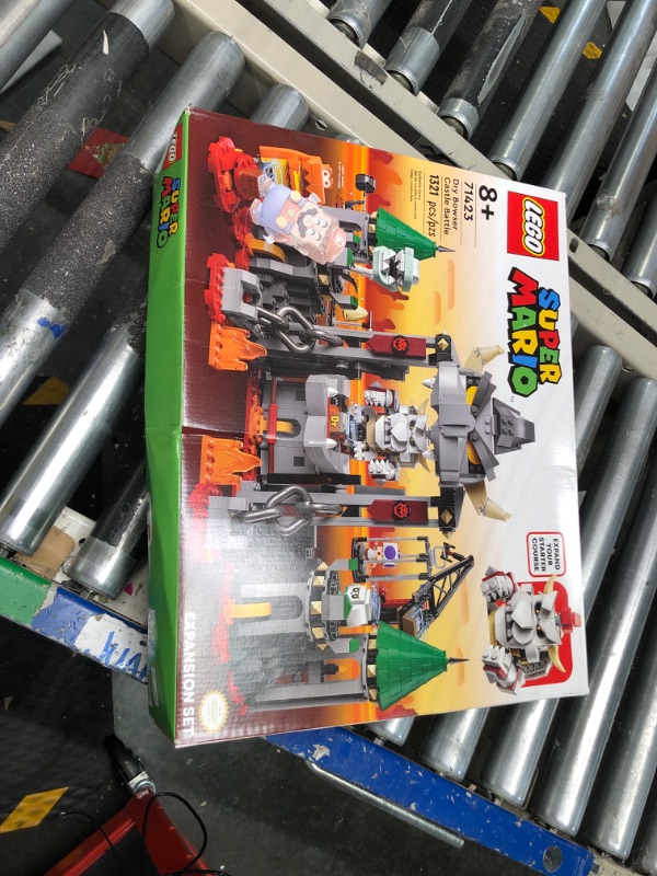Photo 1 of LEGO Super Mario Dry Bowser Castle Battle Expansion Set 71423, Buildable Game with 5 Super Mario Figures, Collectible Playset to Combine with a Starter Course, Super Mario Gift Set for Kids Ages 8-10
