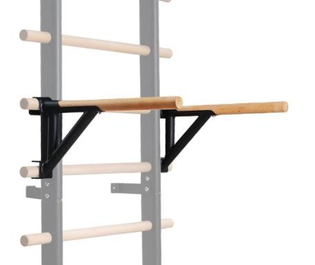 Photo 1 of *SINGLE BAR* DHT Wood Stall Bar, Swedish Ladder Suspension Trainer with 9 Strategic Rods, for Home, Gym, School and Clinics WA1-D