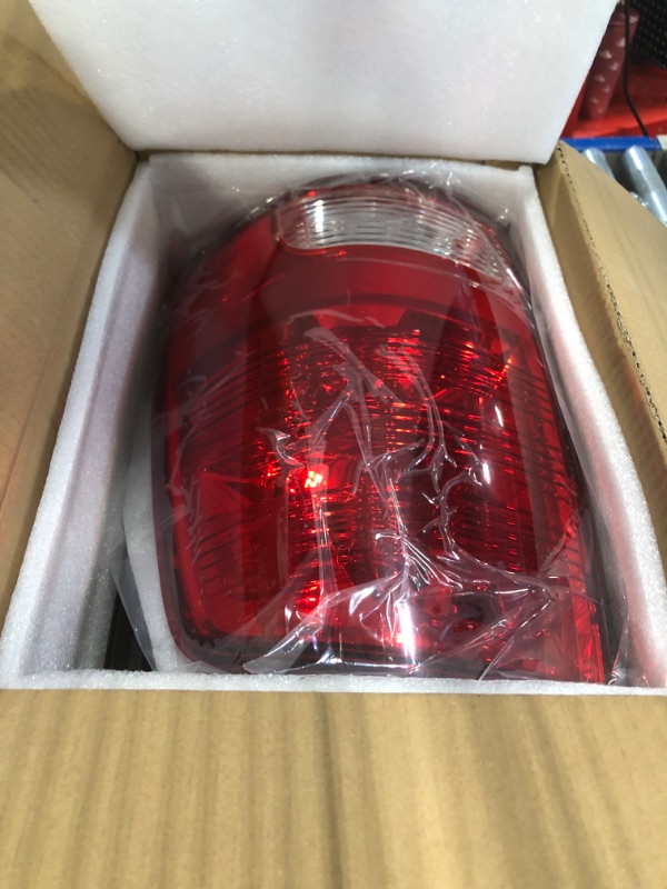 Photo 1 of WFLNHB 1 Pair Tail Light Replacement for 2009-2018 Dodge Ram 1500 2500 3500 Taillamp Rear Break Light Lamp Assembly 55277415AF 55277414AF Passenger and Driver Side