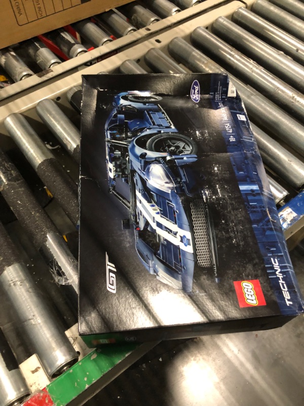 Photo 2 of LEGO Technic 2022 Ford GT 42154 Car Model Kit for Adults to Build, 1:12 Scale Supercar with Authentic Features, Collectible Set, Idea That Fuels Creativity and Imagination Standard Packaging