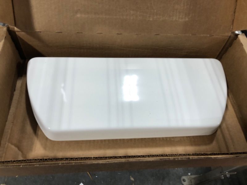 Photo 2 of Kohler K-84591-0 Toilet Tank Cover, 19.6 x 8 x 1.5 inches, White