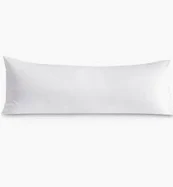 Photo 1 of 100% Cotton Body Pillow Cover, 800 Thread Count 21x54 Soft Breathable Long Body Pillow Pillowcase, White ** not exact photo**