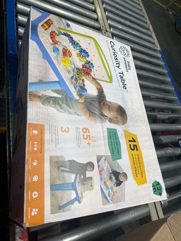 Photo 1 of Baby Einstein Curiosity Table Activity Station Table Toddler Toy with Lights and Melodies, Ages 12 Months and Up