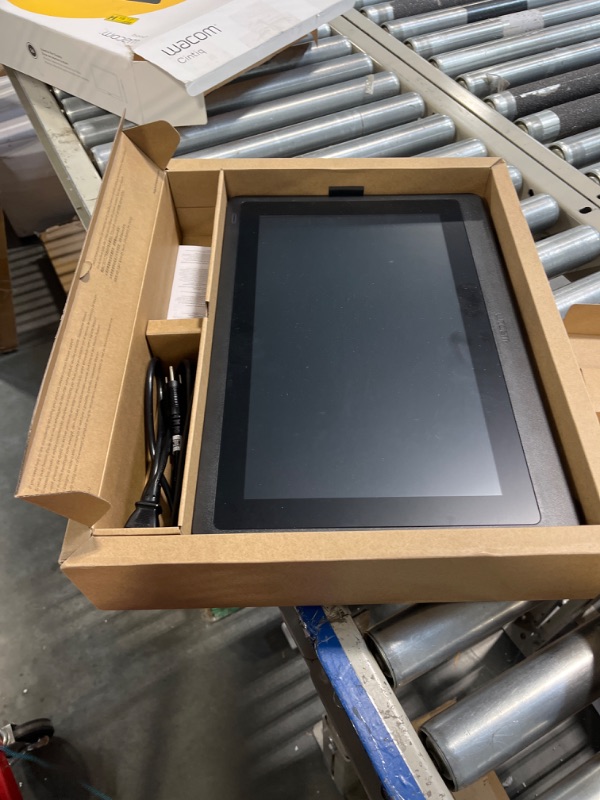 Photo 1 of **USED** Wacom Cintiq 16 Drawing Tablet with Screen (DTK1660K0A) Bundle with Wacom Pro Pen Slim (KP301E00DZ) Small Drawing Tablet + Pen Slim