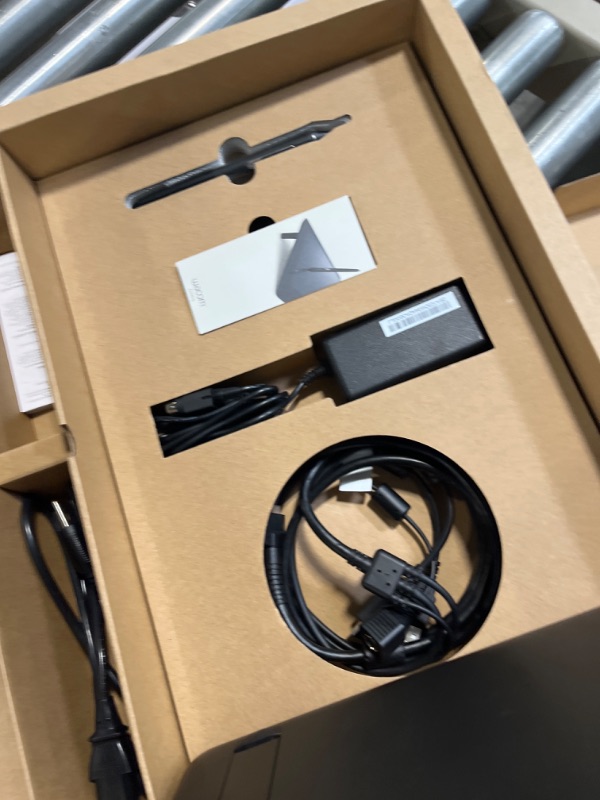 Photo 1 of **USED** Wacom Cintiq 16 Drawing Tablet with Screen (DTK1660K0A) Bundle with Wacom Pro Pen Slim (KP301E00DZ) Small Drawing Tablet + Pen Slim