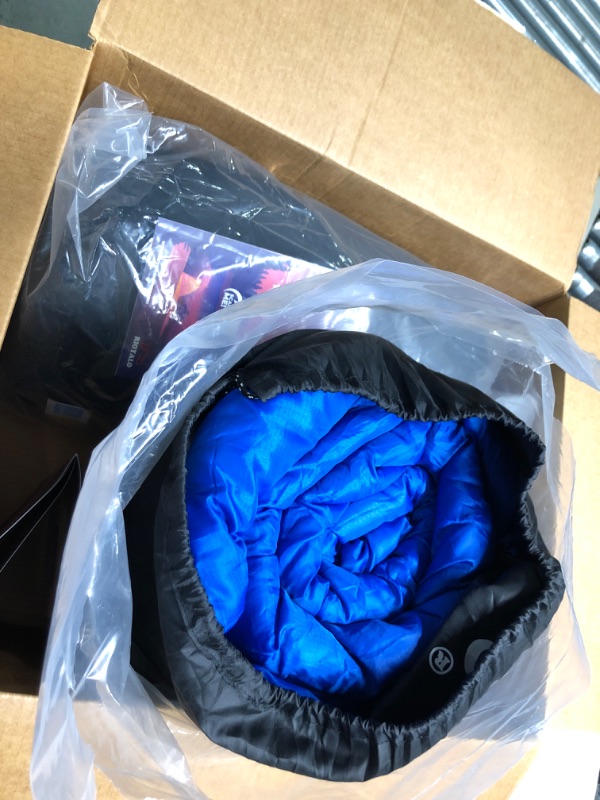 Photo 3 of 2 pack of rioyal blue sleeping bag's
