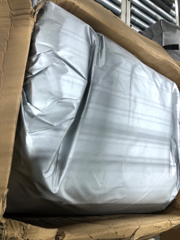 Photo 3 of Anti Hail Car Cover Multilayer Thickened Full Car Cover Waterproof Anti Frost Thermostatic Windshield Cover Fit for Class A SUV Up to 181’’ EVA Hail Car Cover Protection Blanket All-weather Protection 181'' SUV Anti Hail Car Cover