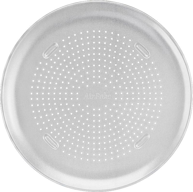 Photo 1 of Airbake Natural Large Aluminum Pizza Pan, 15.75in
