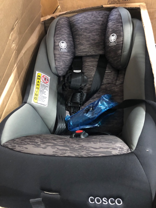 Photo 4 of Cosco Mighty Fit 65 DX Convertible Car Seat (Heather Onyx Gray)