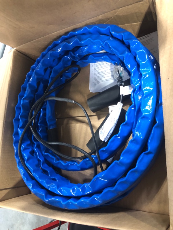 Photo 1 of Camco Heated Drinking Water Hose, - 20° F, 25-Foot, 5/8-Inch ID 25' Cold Weather (Freeze Protection to - 20?F) Standard Packaging
