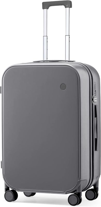 Photo 1 of *Different Color * mixi Suitcase Spinner Wheels Checked Luggage Hardshell Lightweight Rolling Suitcases PC with Cover & TSA Lock for Business Travel, 24inch, Black