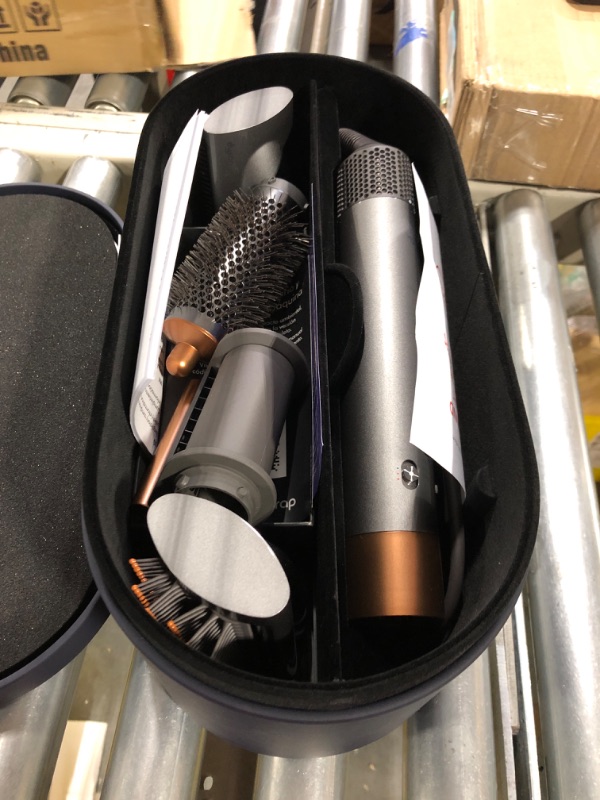 Photo 3 of **USED NEEDS CLEANED** Dyson Airwrap™ Multi-Styler Complete Long, Nickel/Copper